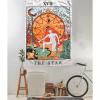 70 X 100 Cm The Star Tarot İkon Duvar Halısı