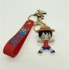 Anime One Piece - Luffy Logolu Silikon Anahtarlık