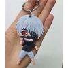 Anime  Tokyo Ghouls Ken Kaneki Plastik Anahtarlık