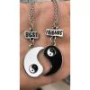 Best Friends Ying Yang Kolye