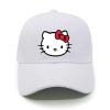 Beyaz Hello Kitty Face Şapka