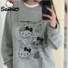 Gri Melanj Hello Kitty - Vctity Kitty (Unisex) Uzun Kollu