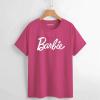 Pembe Barbie Logo Basic (Unisex) T-Shirt