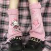 Pembe Hello Kitty Gothic Star Tozluk