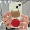 Şeffaf Cartoon Cute Fox Telefon Kılıfları