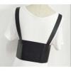 Siyah Deri Harness Belt