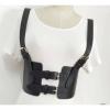 Siyah Deri Harness Belt