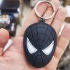 Siyah Spider-man Only Face Plastik Anahtarlık