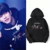 Siyah Stray Kids (Unisex) Kapüşonlu Sweatshirt