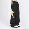 Siyah Street Style Star Oversize (Unisex) Eşofman