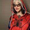 Spiderman Cosplay Fermuarlı (Unisex) Kapüşonlu Sweatshirt